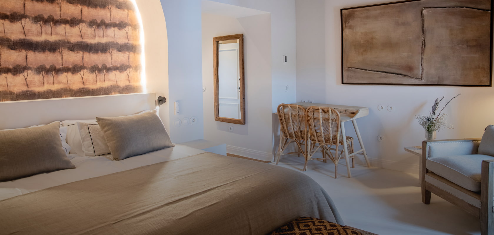 Suite Presidencial Vista general de la habitación más exlusiva de nuetro hotel de 5 estrellas en Córdoba